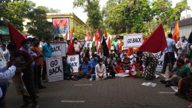 Photo of Consultant Go Back – Protest by Ordnance Factory Employees