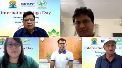 Photo of SCOPE Observes International Yoga Day