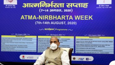 Photo of Rajnath Singh launches 15 products developed by Defence PSUs, OFB