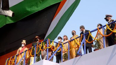 Photo of Launch Of 2nd Project 17A Ship ‘HIMGIRI’