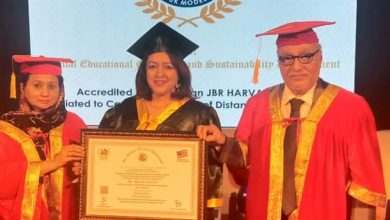 Photo of Manmeet Kumar, Founder Of Soul Miracles Receives “Honorary Doctorate In The Field Of Spirituality” On Women’s Day