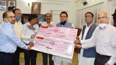 Photo of THDC Presents Rs. One Crore Cheque To Uttarakhand Chief Minister’s Disaster Relief Fund