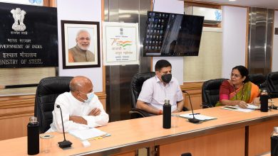Photo of Union Steel Minister Undertakes Review of Status of Disposal of Iron Ore Fines by SAIL and NMDC