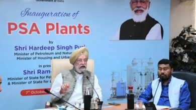 Photo of Hardeep Singh Puri Inaugurates 62 PSA Oxygen Plants Set Up by Oil & Gas PSUs