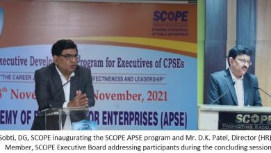 Photo of SCOPE Academy Of Public Sector Enterprises (APSE) Organizes Executive Development Program