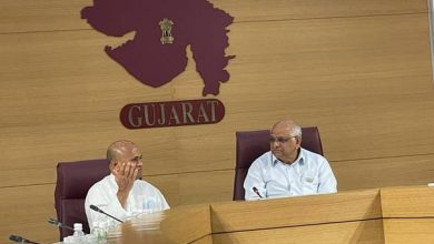 Photo of Steel Minister Ram Chandra Prasad Singh Meets Gujarat CM Bhupendra Patel in Ahmedabad