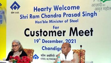 Photo of Union Steel Minister Addresses Major Steel Users Of North West Region