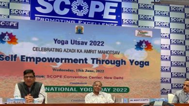 Photo of SCOPE Celebrates Yoga Utsav With Programme On ‘Self-Empowerment Through Yoga’