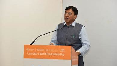 Photo of Union Health Minister Dr Mansukh Mandaviya Releases 4th State Food Safety Index