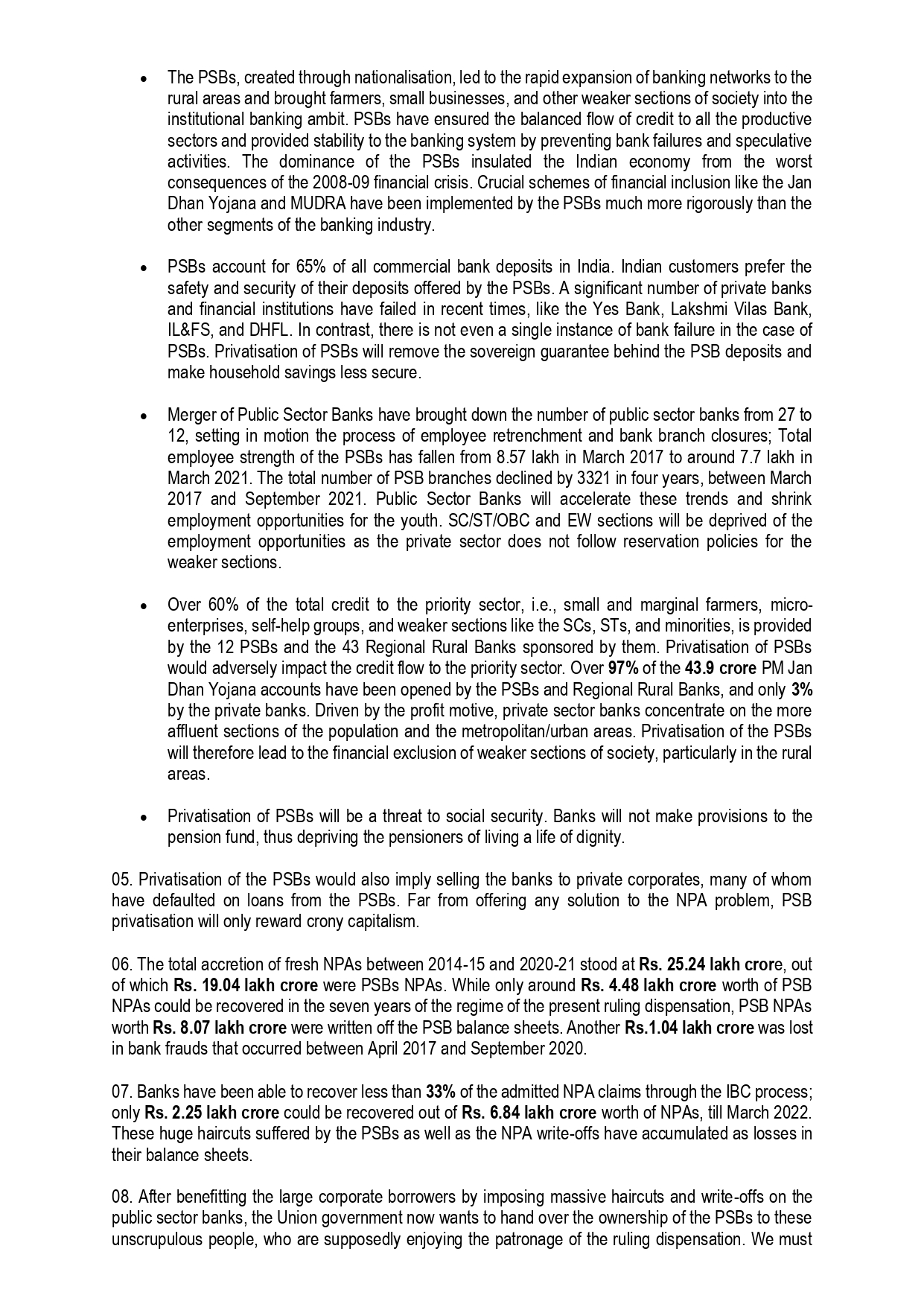 AIBOC Gives Clarion Call To Observe Bank Nationalisation Day On July 19 ...