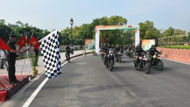 Photo of Kargil War Commemorative Motorcycle Expedition To Dras Flagged Off From New Delhi