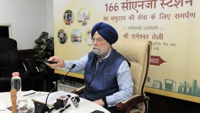 Photo of Hardeep Singh Puri Dedicates 166 CNG Stations Across 14 States
