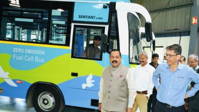 Photo of Dr. Jitendra Singh Unveils India’s First Indigenously Developed Hydrogen Fuel Cell Bus developed by KPIT-CSIR