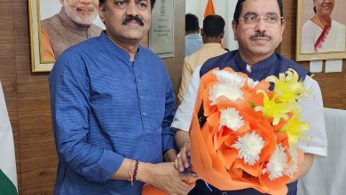 Photo of MP GVL Narasimha Rao Meets Union Minister For Coal And Mines Pralhad Joshi