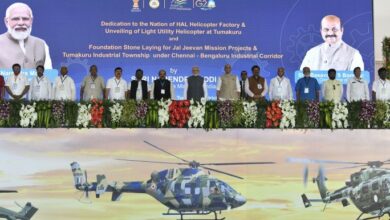 Photo of PM Modi Dedicates To The Nation HAL Helicopter Factory – India’s largest – At Tumakuru, Karnataka