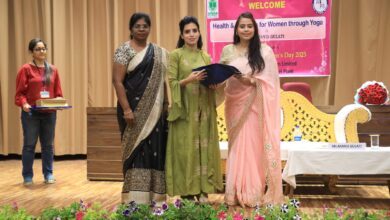 Photo of RINL Organises Workshop On “Health & Wellness For Women Through Yoga