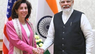 Photo of PM Modi Meets US Secretary Of Commerce, Gina Raimondo