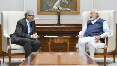 Photo of PM Modi Meets Bill Gates