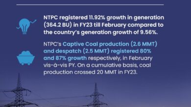 Photo of NTPC Registers 11.93 Percent Growth In Generation During FY’23