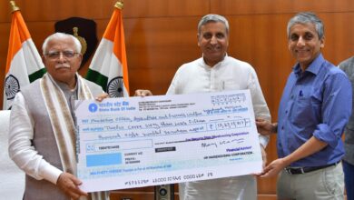 Photo of Haryana State Warehousing Corporation Pays Dividend Of Rs 12.63 Crore To Haryana CM