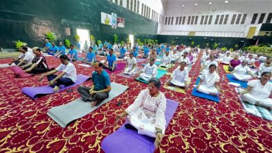 Photo of 9th International Yoga Day Celebrated With Fervor At RINL