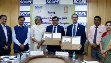 Photo of SCOPE And Institute Of Cost Accountants Of India Sign MoU For Knowledge Partnership