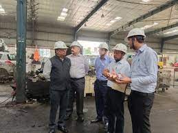 Photo of Inspection Of ‘State-of-Art’ Vehicle Scrapping Facility Of Mahindra MSTC Recycling Pvt. Ltd.