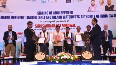 Photo of IWAI signs MoU with NRL For Export Of Petroleum Cargo