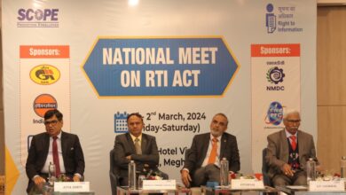 Photo of SCOPE’s ‘National Meet On RTI Act’ Organized In Shillong