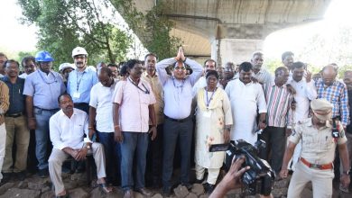 Photo of RINL Top Officials, Trade Unions And Employees Take Out Rally For Transportation Of Essential Raw Material From Adani Gangavaram Port Limited To The Steel PSU