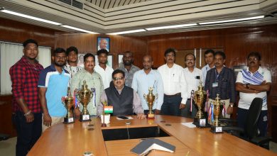 Photo of CMD RINL Congratulates Sports Persons Who Won Accolades At National & International Levels