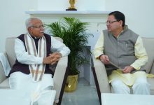 Photo of Uttarakhand CM Dhami Meets Union Power Minister Manohar Lal Khattar
