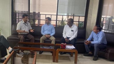 Photo of Visakhapatnam Steel Executives Association (SEA) Representatives Have Courtesy Meeting With Joint Secretary MoS GOI