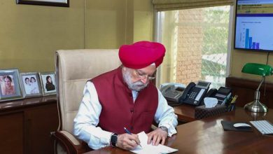 Photo of Hardeep Singh Puri Takes Charge As Minister Of Petroleum And Natural Gas