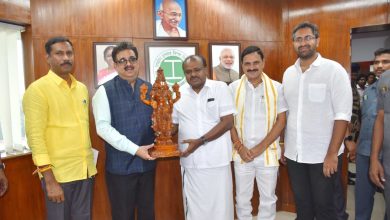 Photo of Union Steel Minister HD Kumaraswamy Assures All Possible Assistance To RINL