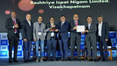 Photo of RINL Awarded Prestigious CII-GBC National Energy Leader Award For Sixth Consecutive Year