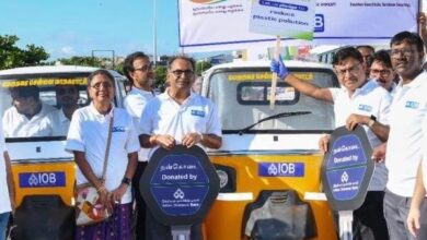 Photo of Indian Overseas Bank Donates Two Battery Operated Vehicles To Greater Chennai Corporation