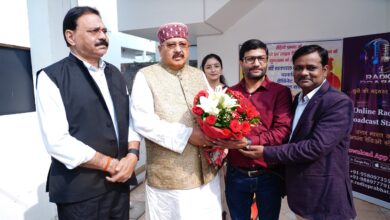 Photo of Uttarakhand Cabinet Minister Satpal Maharaj Inaugurates Radio Prabhat’s Studio And Live Radio Broadcast Station