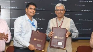 Photo of ICMR  & NTPC Vidyut Vyapar Nigam Sign MoU To Boost Solar Power Usage In Health Research Facilities