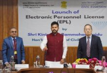 Photo of Civil Aviation Minister Ram Mohan Naidu Launches Digital License For Pilots