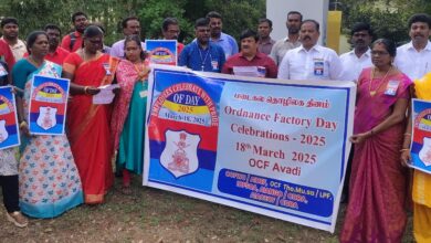 Photo of For The 4th Consecutive Year, Defence Employees Of Ordnance Factories Celebrate Ordnance Factory Day