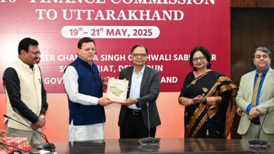 Photo of Uttarakhand CM Dhami Presents State’s Case Before 16th Finance Commission, Seeks Compensation For Eco-Service Costs