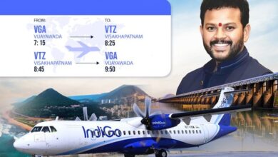 Photo of Union Minister Ram Mohan Naidu Announces Resumption Of Flight Service Between Vijayawada And Visakhapatnam From June 1