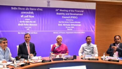 Photo of Union Minister Nirmala Sitharaman Chairs 29th Meeting Of Financial Stability And Development Council