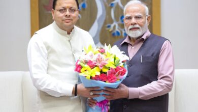 Photo of Uttarakhand CM Dhami Meets PM Modi, Seeks Support For Major Developmental Projects