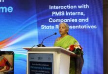 Photo of Union Finance Minister Nirmala Sitharaman Engages With Interns At PMIS North-East Roundtable In Shillong