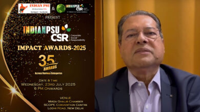 Photo of Dr. Bhaskar Chatterjee Speech | IndianPSU CSR Impact Awards 2025