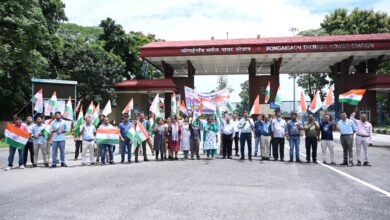 Photo of NTPC Bongaigaon Employees Join ‘Har Ghar Tiranga’ March