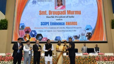 Photo of NTPC CMD Gurdeep Singh Honoured with Individual Leadership Excellence Award at SCOPE Eminence Awards
