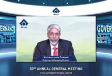 Photo of SAIL CMD Highlights Resilience, Transformation and Green Future at 53rd AGM